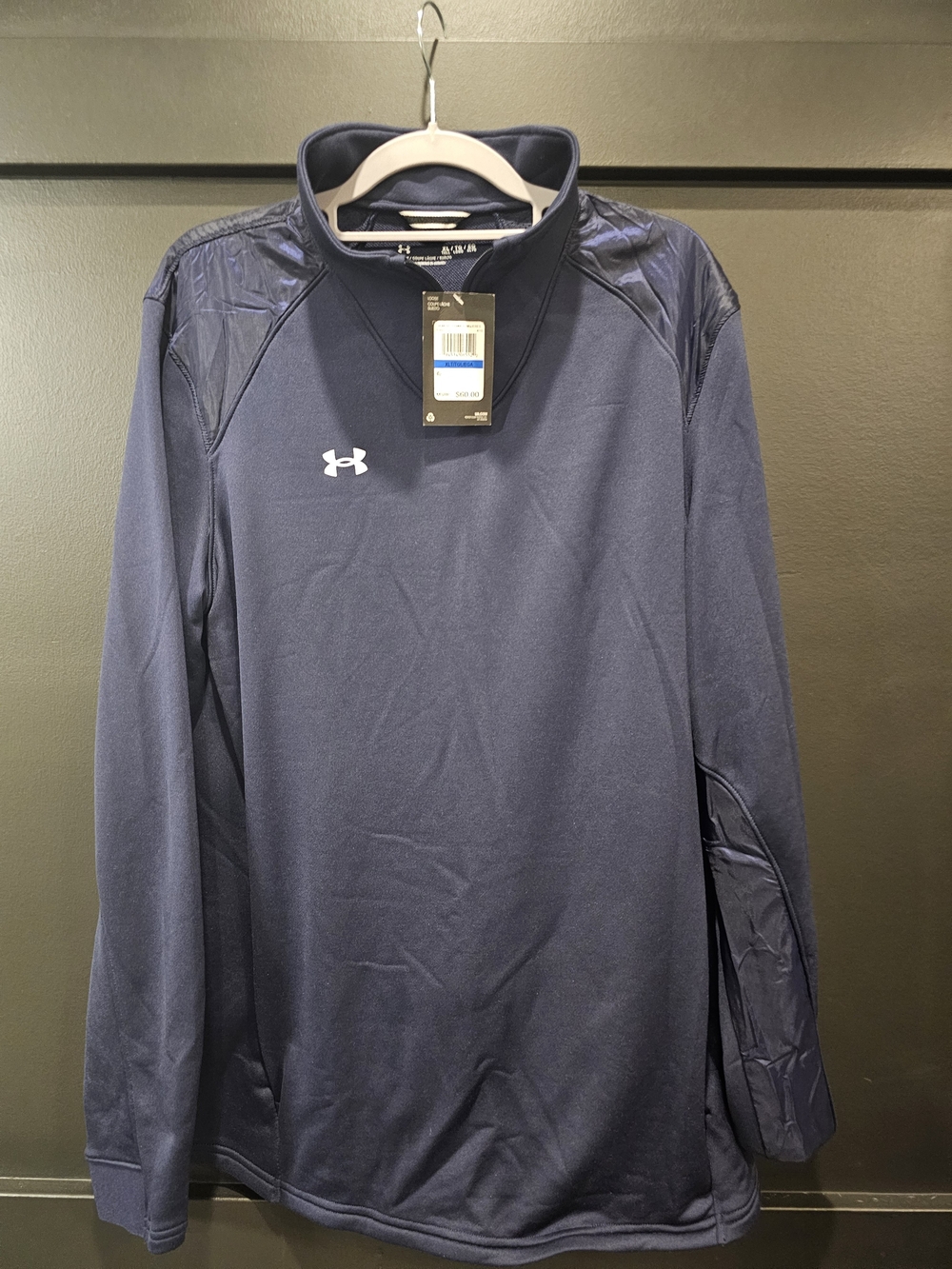 Under Armour Men’s Navy Performance Quarter-Zip Pullover